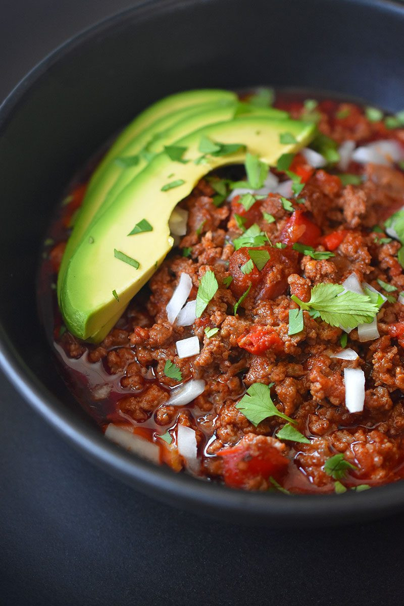 Instant Pot Recipes Ground Beef
 Instant Pot Ground Beef Chili Nom Nom Paleo