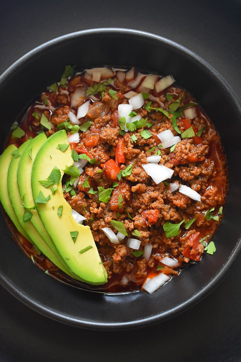 Instant Pot Recipes Ground Beef
 Instant Pot Ground Beef Chili Nom Nom Paleo