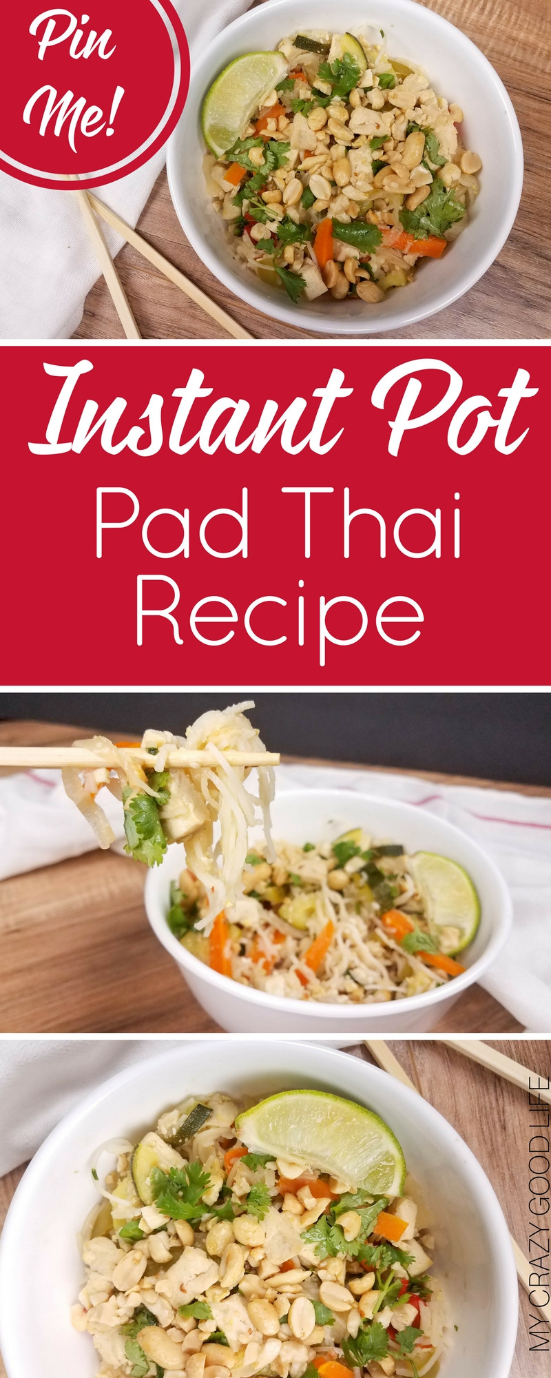 Instant Pot Recipes Vegetarian
 Instant Pot Pad Thai Recipe