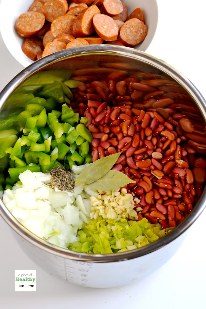 Instant Pot Red Beans And Rice
 Instant Pot Red Beans and Rice A Pinch of Healthy