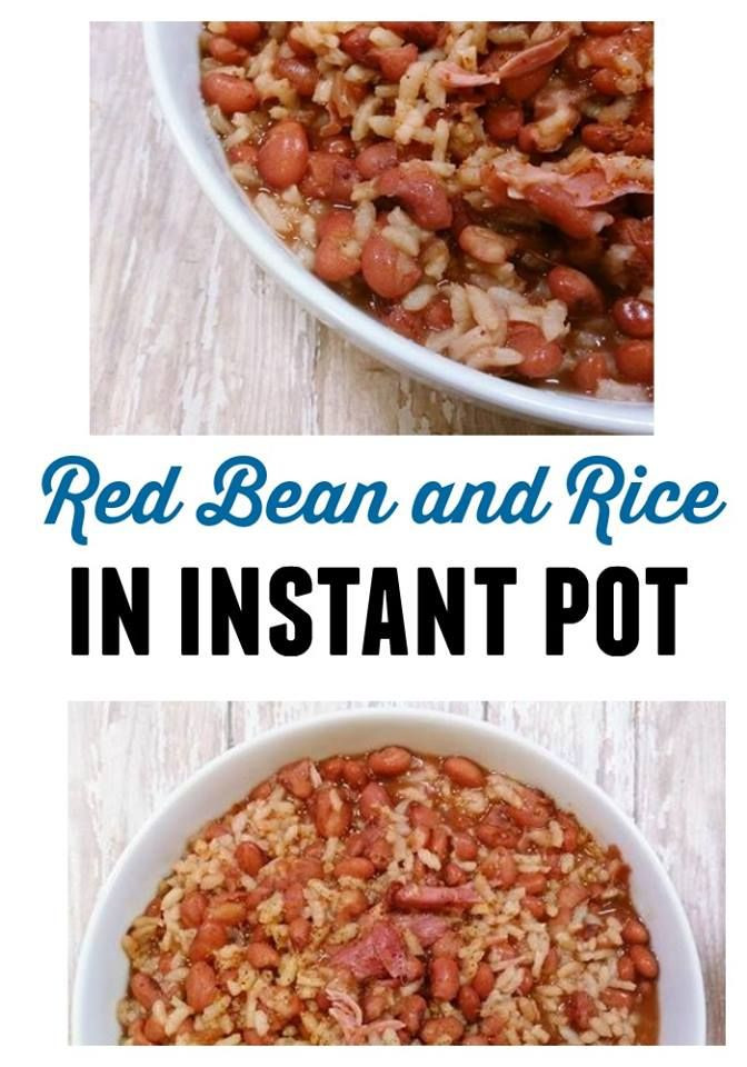 Instant Pot Red Beans And Rice
 Red Beans and Rice in Instant Pot Recipe