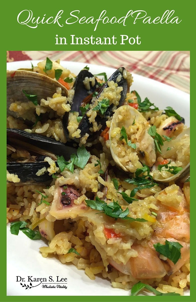 Instant Pot Seafood Recipes
 Quick Paella Recipe from Hip Pressure Cooking