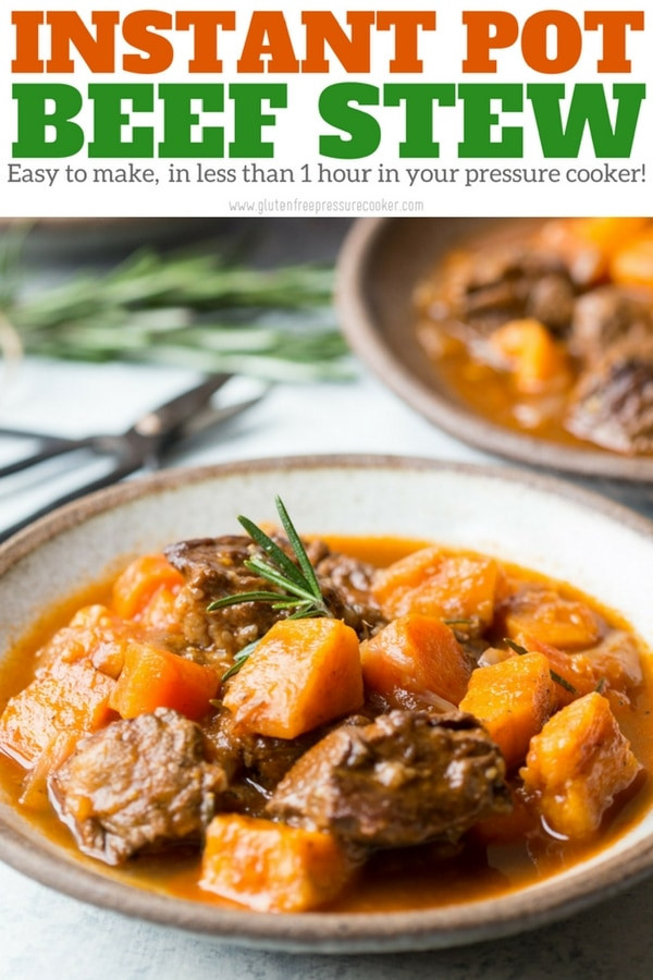 Instant Pot Stew Recipes
 Instant Pot Beef Stew Gluten Free Pressure Cooker
