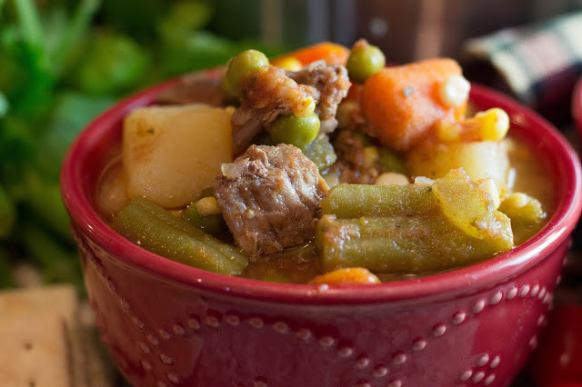 Instant Pot Vegetable Stew
 Chasing Saturdays Instant Pot Beef Ve able Stew