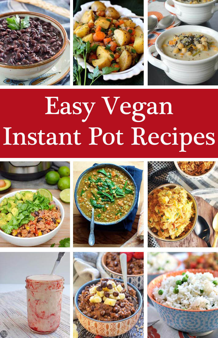 Instant Pot Vegetarian Recipes
 Easy Instant Pot Vegan Recipes Delightful Adventures