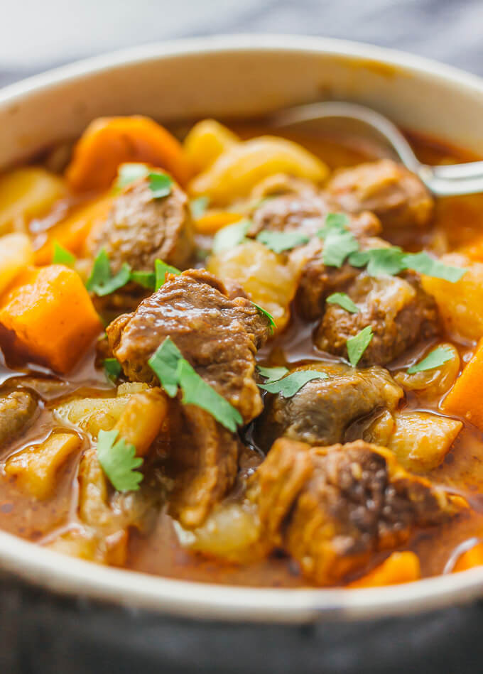 Instapot Beef Stew
 Instant pot beef stew with potatoes savory tooth