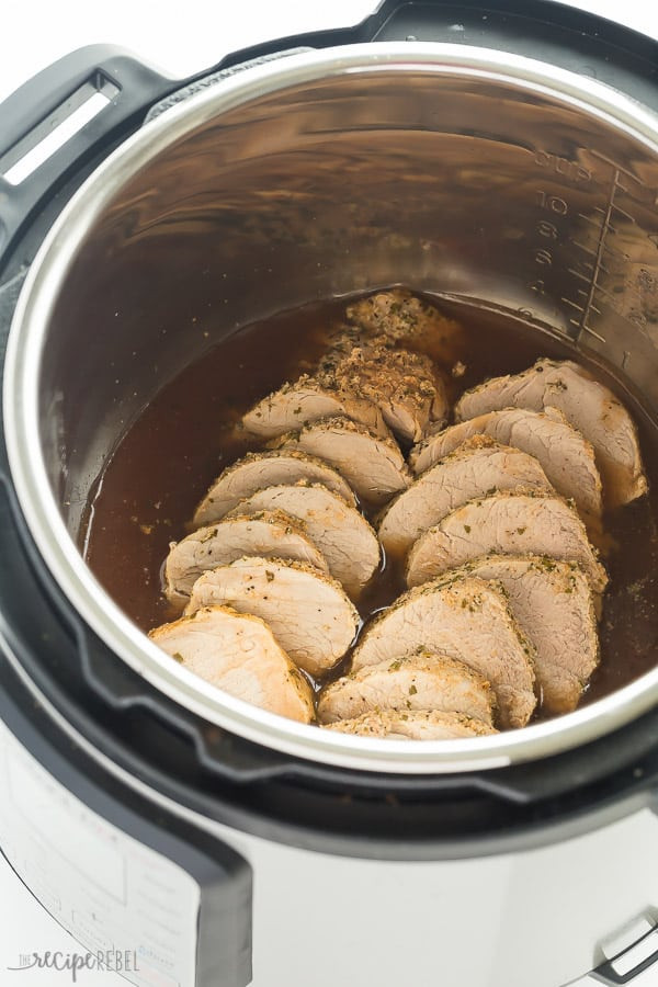 Instapot Pork Loin
 Instant Pot Pork Tenderloin with Garlic Herb Rub The