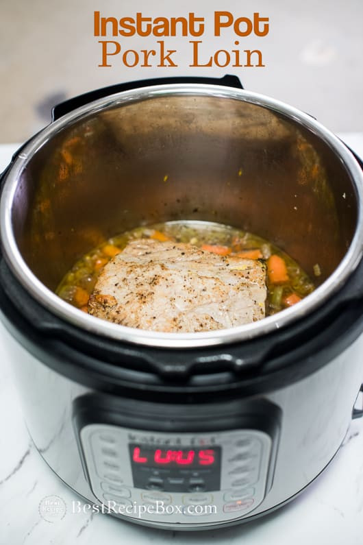 Instapot Pork Tenderloin
 Instant Pot Pork Roast with Ve ables and Gravy in
