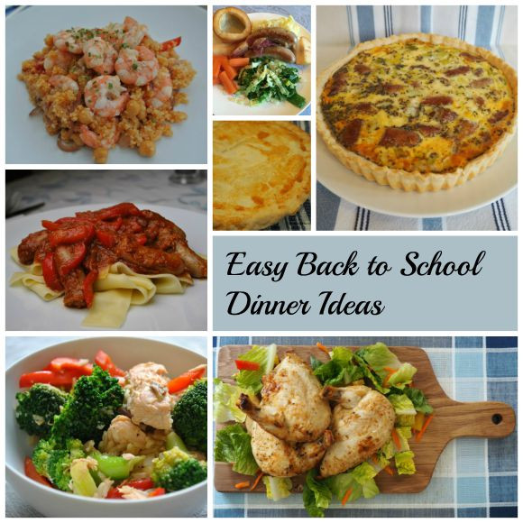Interesting Dinner Ideas
 Easy Back To School Dinner Ideas April J Harris