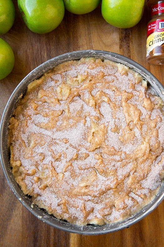 Irish Apple Cake
 Irish Apple Cake with Custard Sauce Cooking Classy