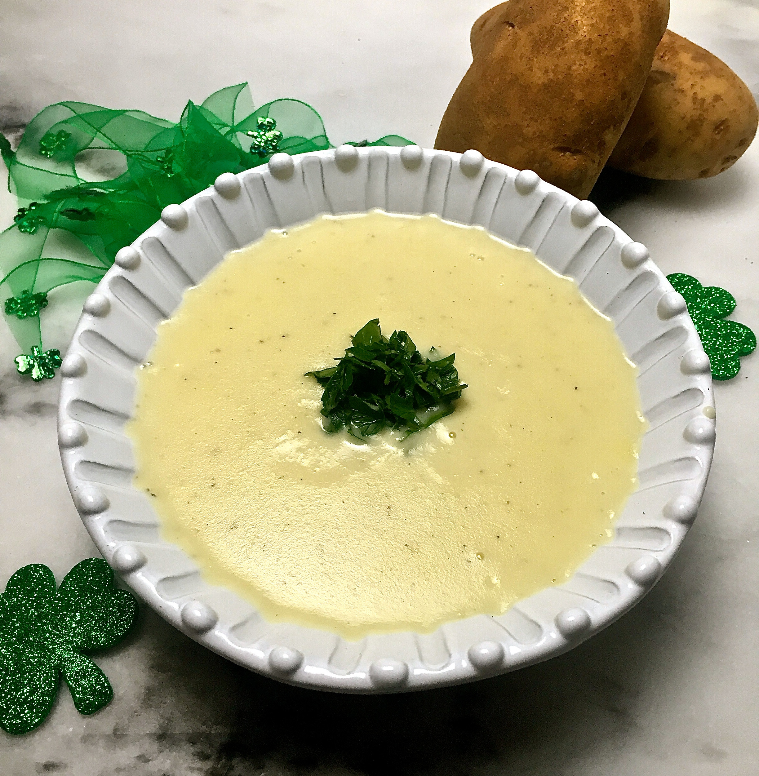 Irish Potato Soup
 Four Lucky Irish Dishes for St Patrick’s Day