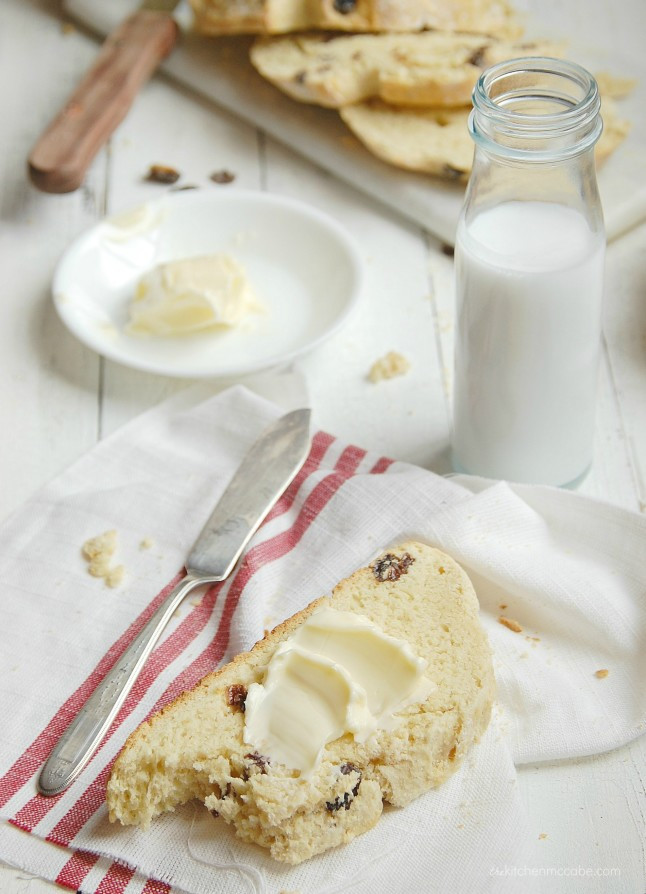 Irish Soda Bread With Raisins
 Irish Soda Bread with Raisins & my non Irish Heritage