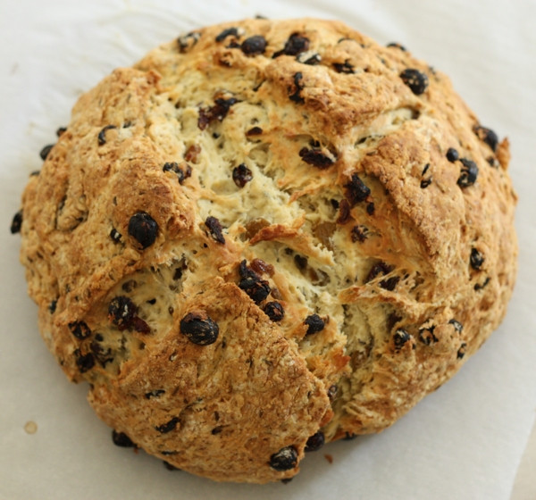 Irish Soda Bread With Raisins
 Classic Irish soda bread