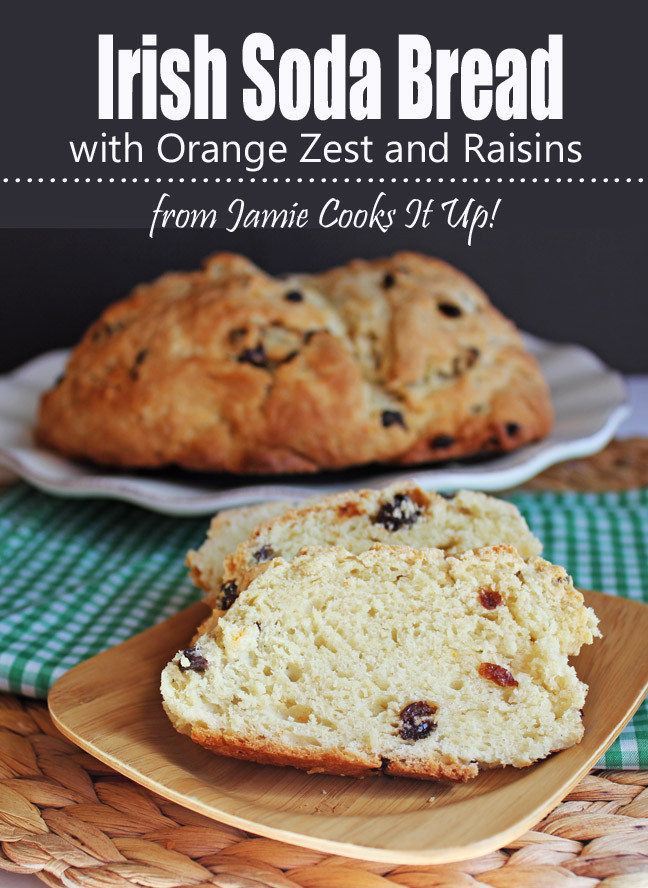 Irish Soda Bread With Raisins
 Irish Soda Bread with Orange Zest and Raisins