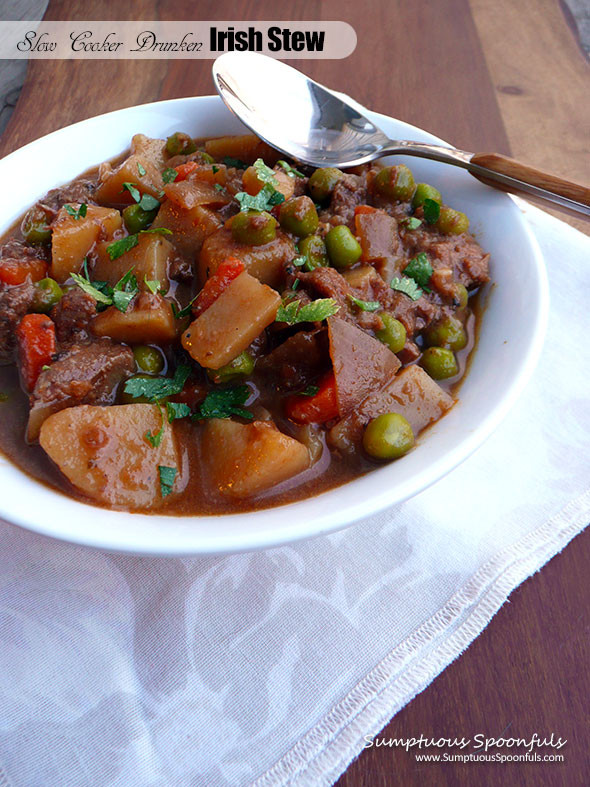 Irish Stew Slow Cooker
 Slow Cooker Drunken Irish Stew