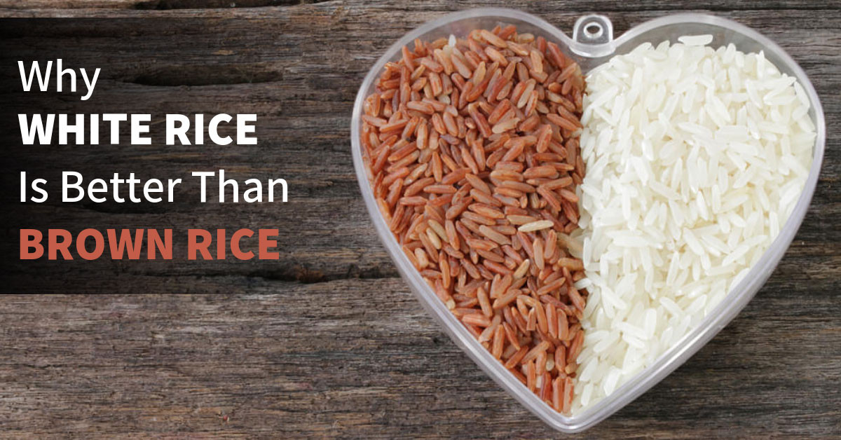 Is Brown Rice Healthier Than White Rice
 Why White Rice Is Better Than Brown Rice Blood Sugar