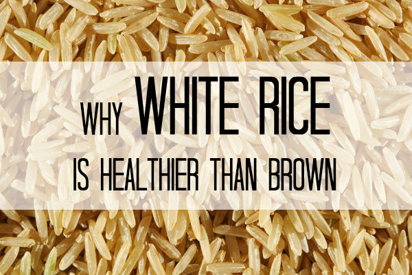 Is Brown Rice Healthier Than White Rice
 Grassfed Geek Why I eat white rice instead of brown