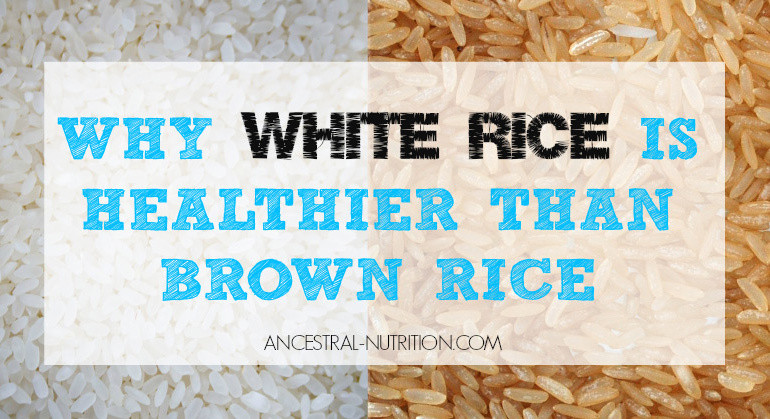 Is Brown Rice Healthier Than White Rice
 Why White Rice Is Healthier Than Brown Rice And Why It s