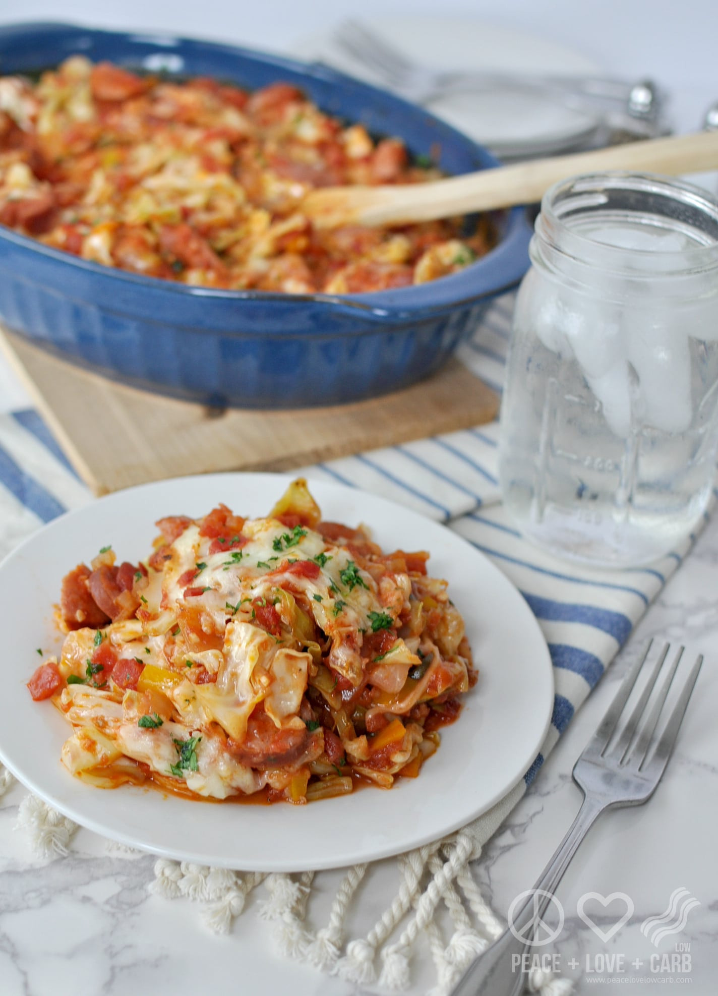 Is Cabbage Low Carb
 Cheesy Sausage and Cabbage Casserole