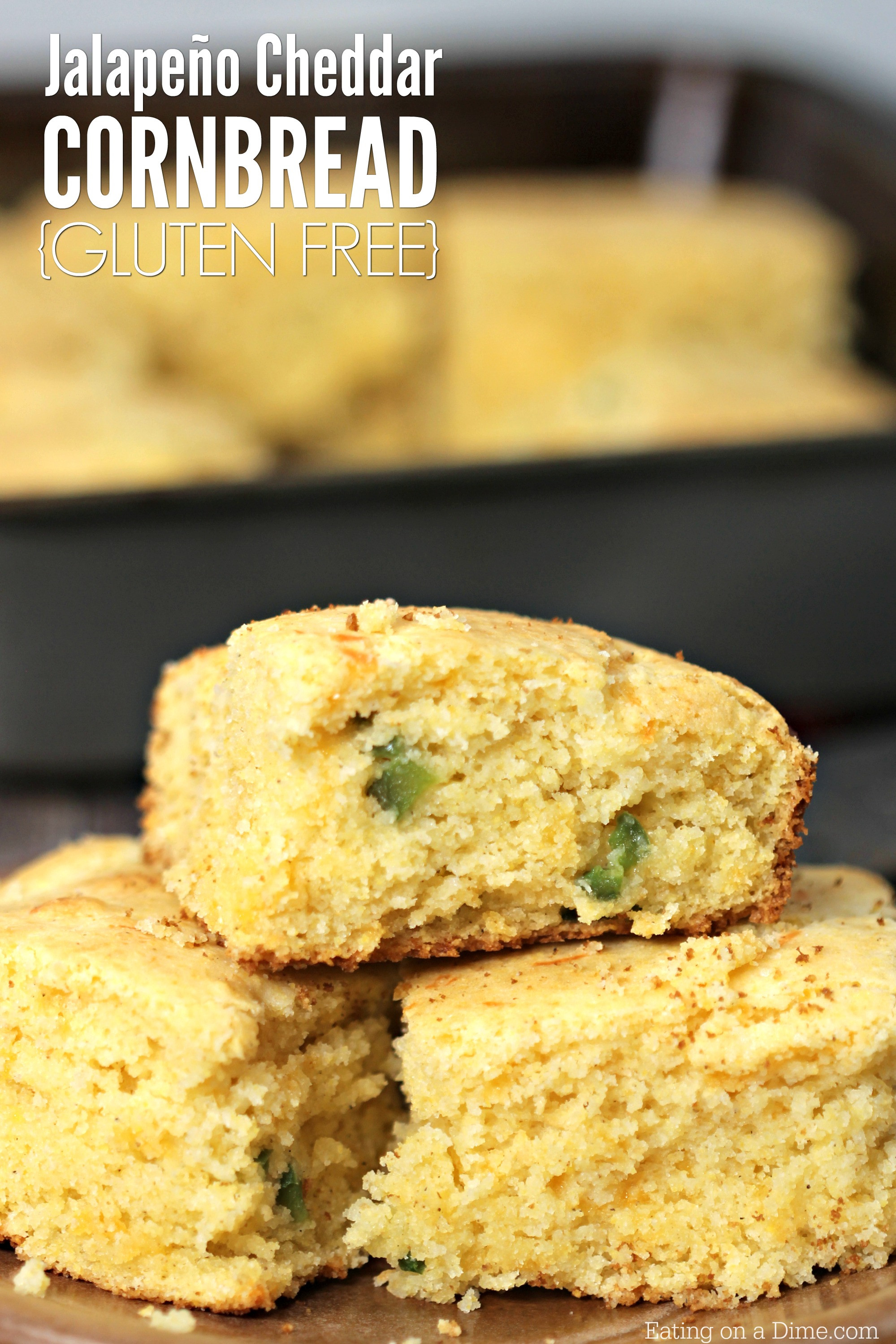 Is Cornbread Gluten Free
 Gluten Free Jalapeno Cheddar Cornbread Recipe Quick and