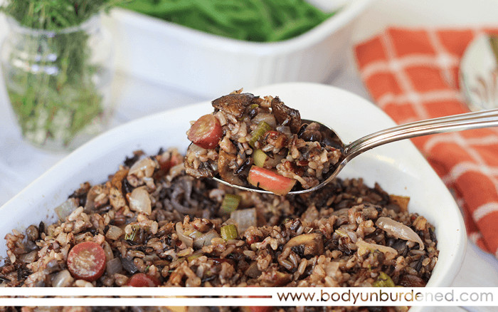 Is Wild Rice Gluten Free
 Gluten Free Wild and Brown Rice Stuffing Body Unburdened