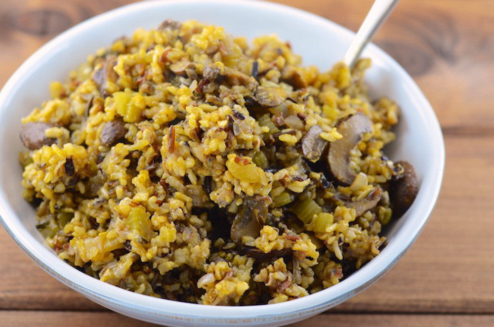 Is Wild Rice Gluten Free
 Wild Rice Stuffing [Vegan Gluten Free] e Green