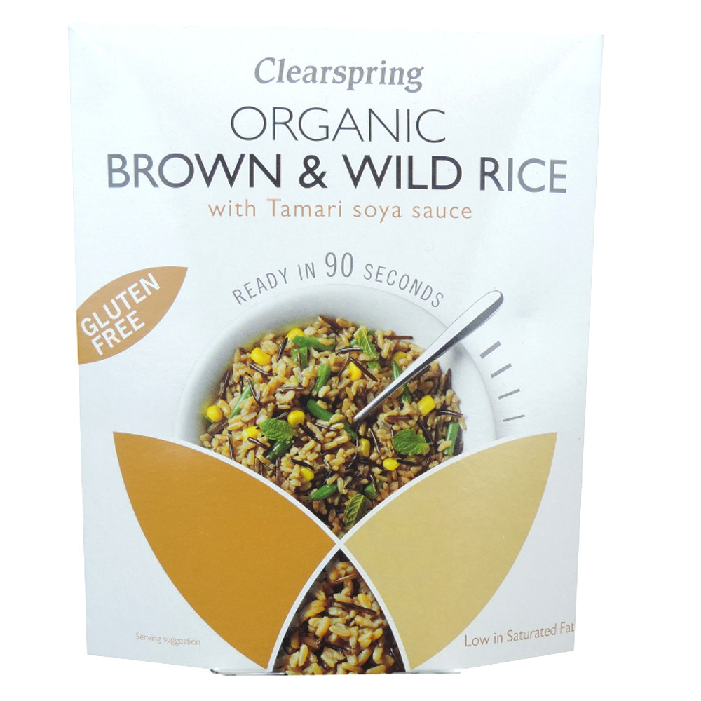 Is Wild Rice Gluten Free
 Clearspring Organic Gluten Free Brown & Wild Rice with