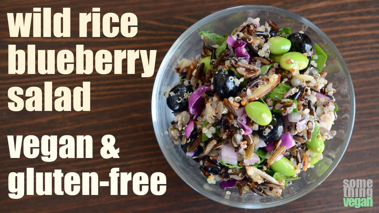 Is Wild Rice Gluten Free
 wild rice blueberry salad vegan & gluten free Something