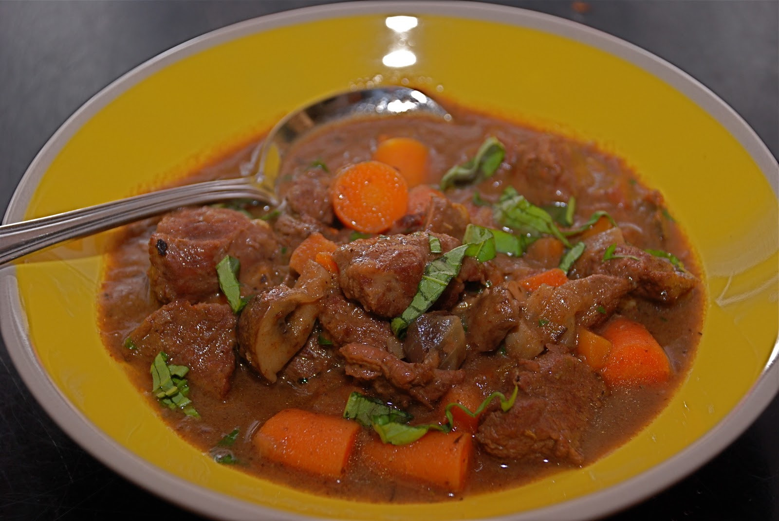 Italian Beef Stew
 Tomatoes on the Vine Italian Beef Stew