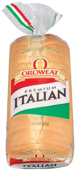 Italian Bread Calories
 Brownberry Bread Premium Italian