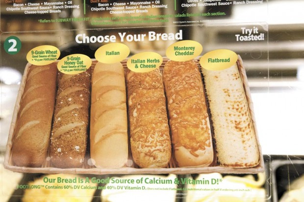 Italian Bread Calories
 A review of Subway’s bread selection