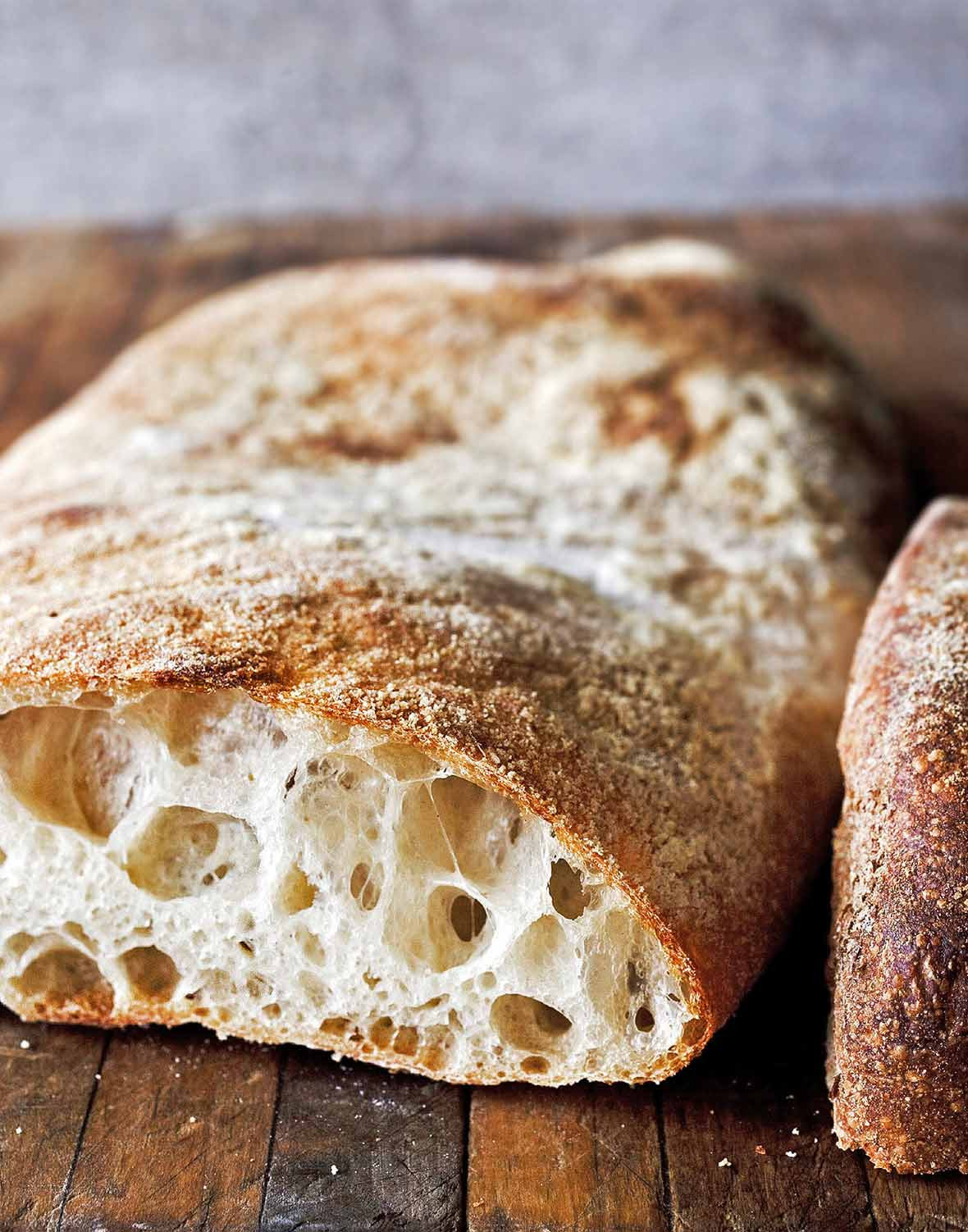 Italian Bread Recipes
 Ciabatta Recipe