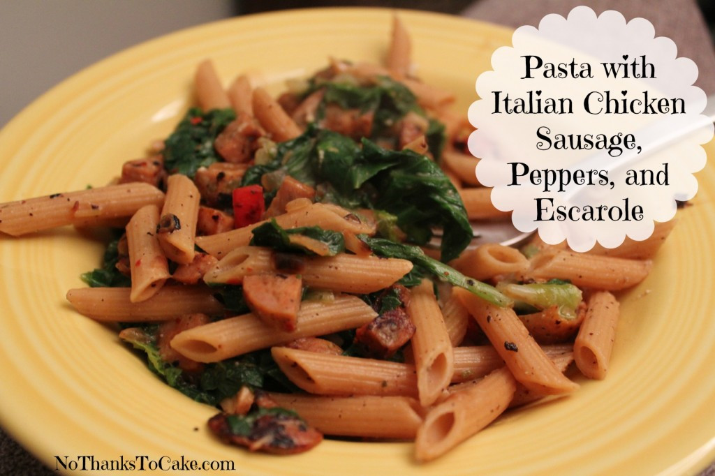 Italian Chicken Sausage
 Pasta with Italian Chicken Sausage Peppers and Escarole