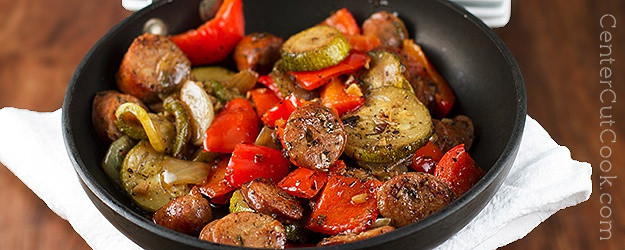 Italian Chicken Sausage
 Italian Chicken Sausage Skillet Recipe