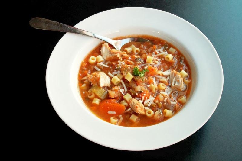 Italian Chicken Soup
 Italian Chicken Noodle Soup Creole Contessa