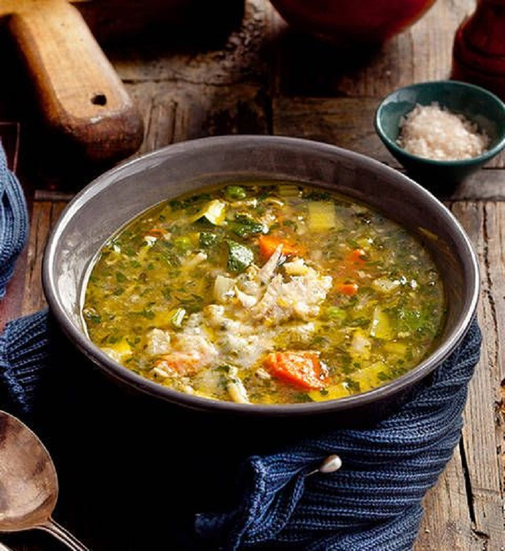 Italian Chicken Soup
 Top 10 Best Veggie Soups for Spring Season Top Inspired