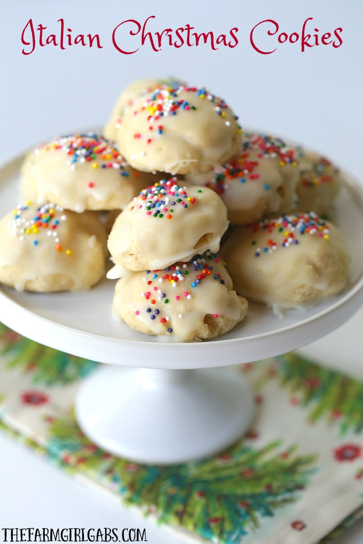 Italian Christmas Cookies
 Italian Christmas Cookies