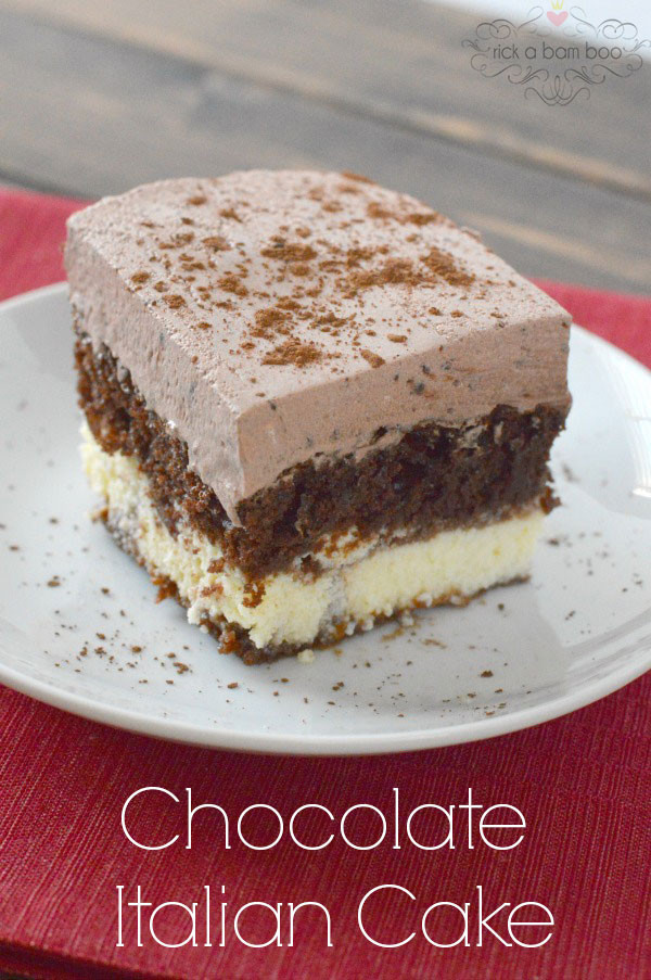 Italian Cream Cake Recipe
 Chocolate Pudding Poke Cake TGIF This Grandma is Fun