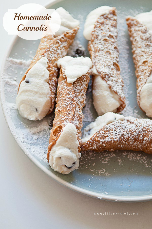 Italian Desserts Cannoli
 Craftaholics Anonymous