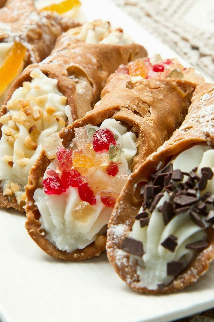 Italian Desserts Cannoli
 Simple recipe for the original Sicilian cannoli