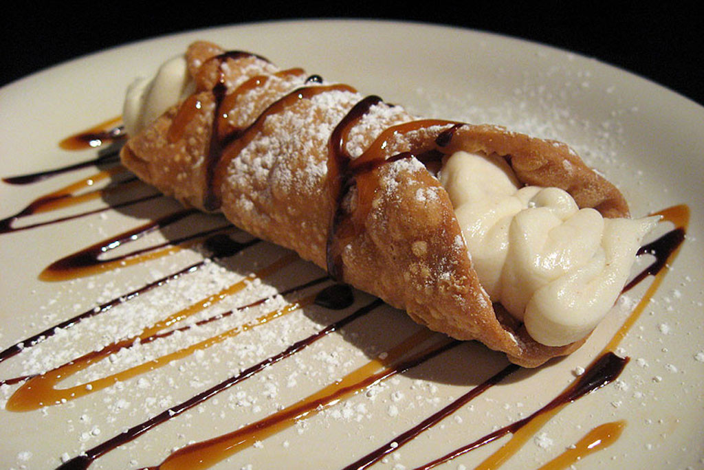 Italian Desserts Cannoli
 Boston Pizzeria of Greenville Menu