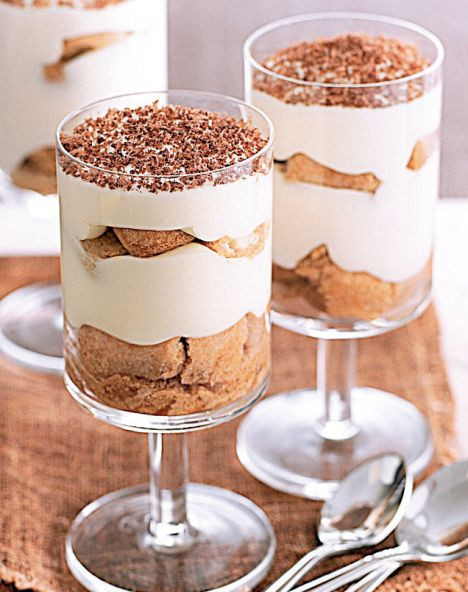 Italian Desserts Recipes
 Italian recipes on a bud Individual tiramisu