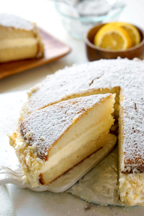 Italian Lemon Cream Cake
 Italian Lemon Cream cake Archives • Food Folks and Fun