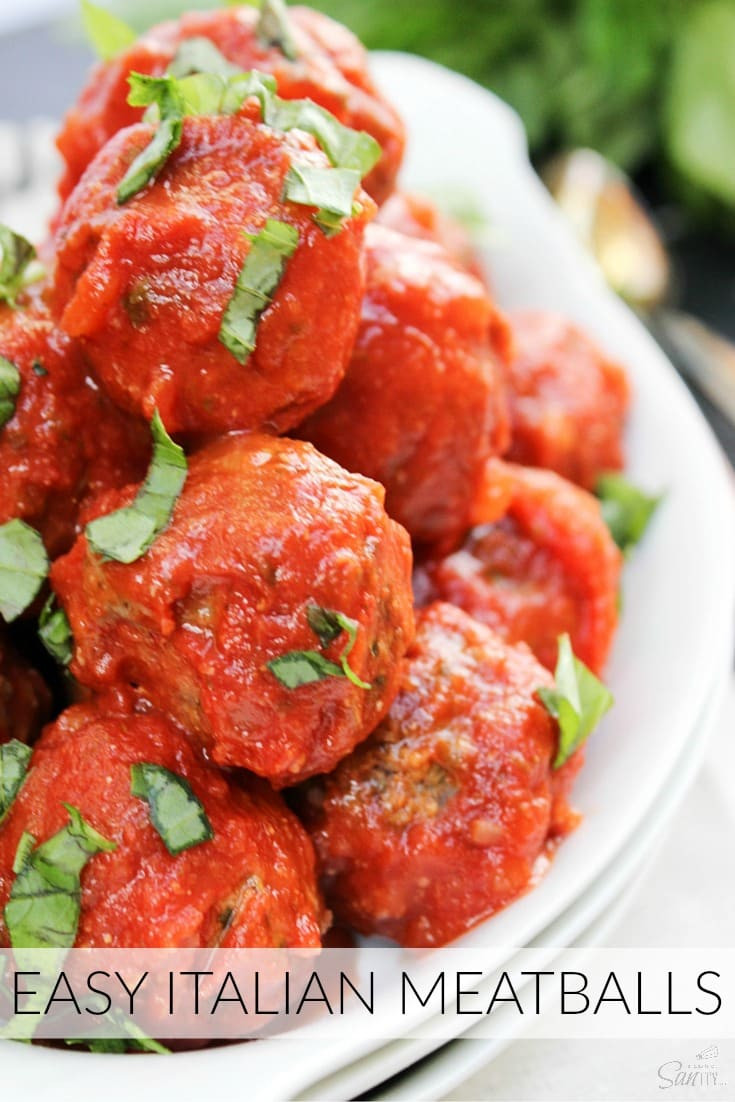 Italian Meatball Recipes
 Easy Italian Meatballs A Dash of Sanity