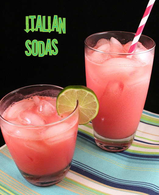 Italian Non Alcoholic Drinks
 The Apron Gal Italian Sodas