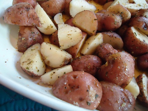 Italian Roasted Potatoes
 High Five Recipes Roasted Italian Potatoes