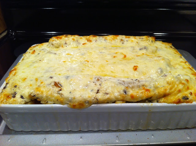 Italian Sausage Lasagna
 Playing With My Food Butternut Squash and Italian