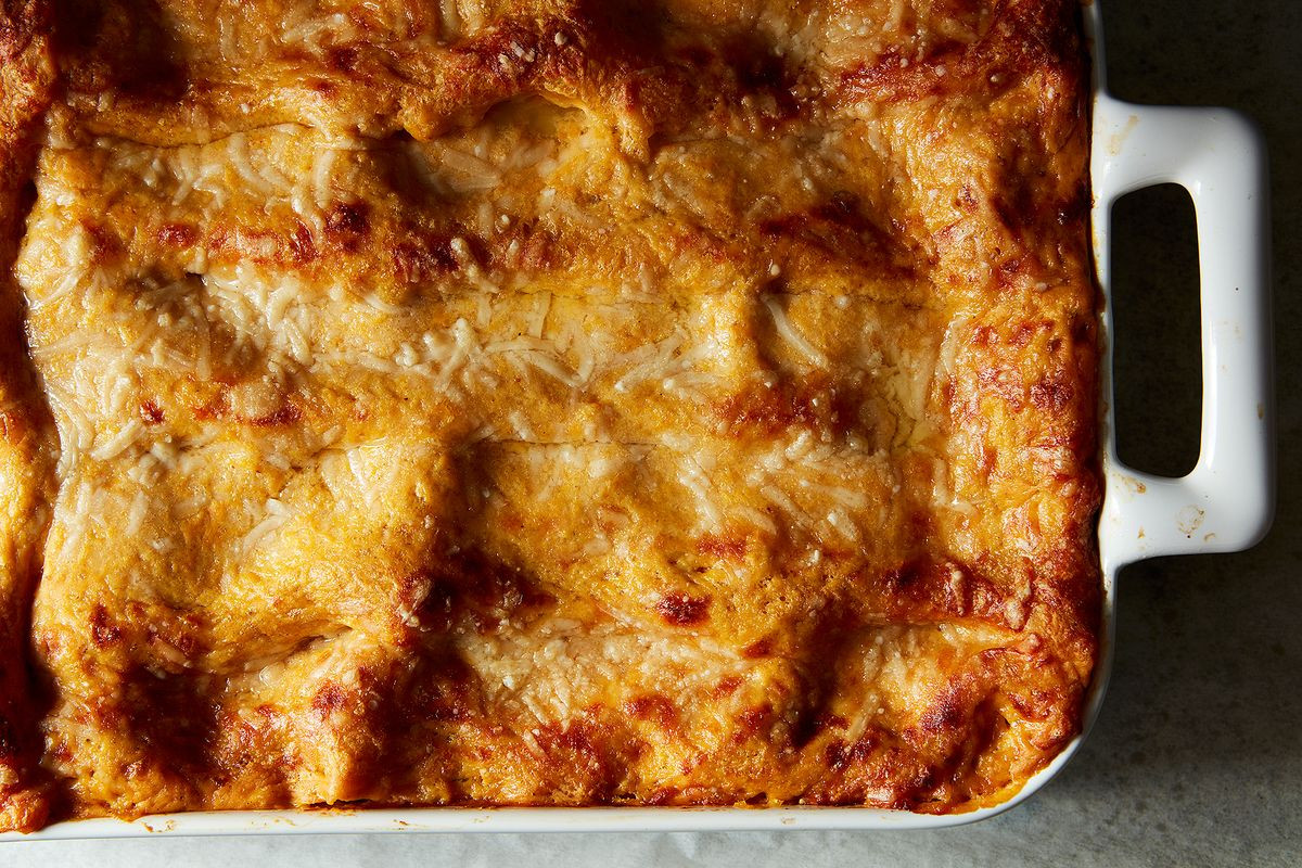 Italian Sausage Lasagna
 Put Pumpkin in Your Béchamel Our Latest Contest Winner