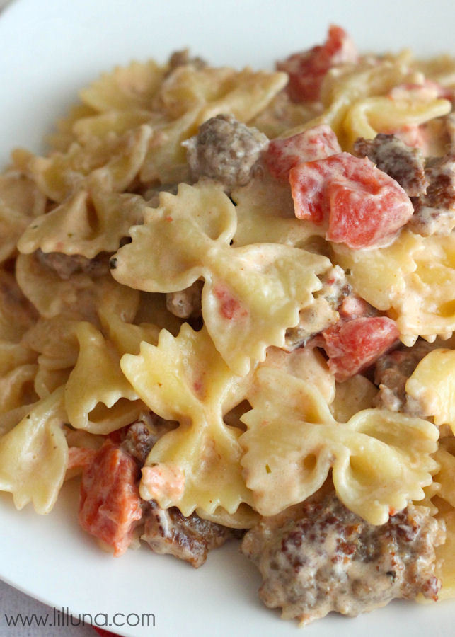 Italian Sausage Pasta Recipes
 Bowtie Pasta with Italian Sausage