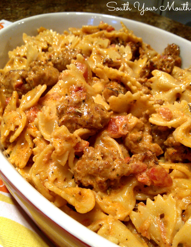 Italian Sausage Pasta Recipes
 South Your Mouth Italian Sausage and Pasta with Tomato